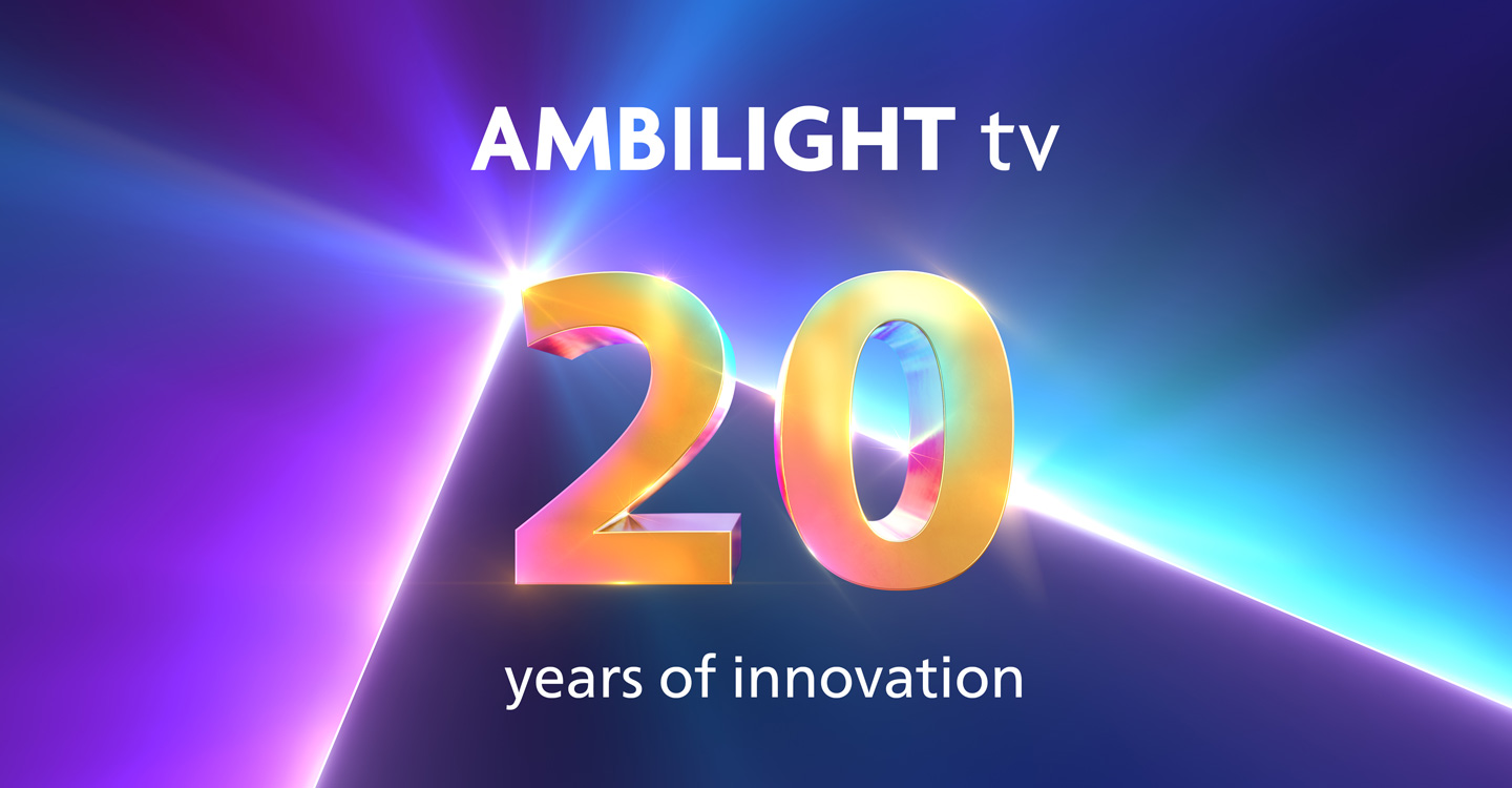 20 &aring;r med Ambilight TV
