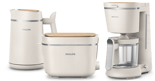 Philips Eco Conscious edition, lavet til at yde, morgenmadss&aelig;t