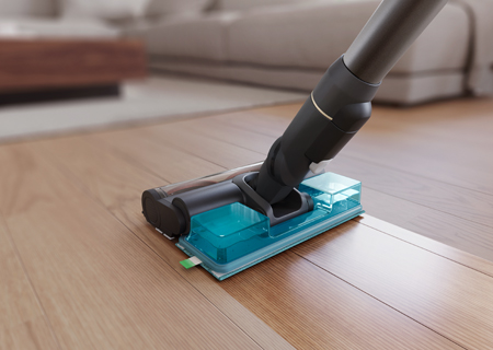 Fjerner mere st&oslash;v og snavs