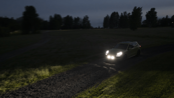 lyskilde med lysbj&aelig;lke