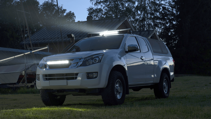 lyskilde med lysbj&aelig;lke