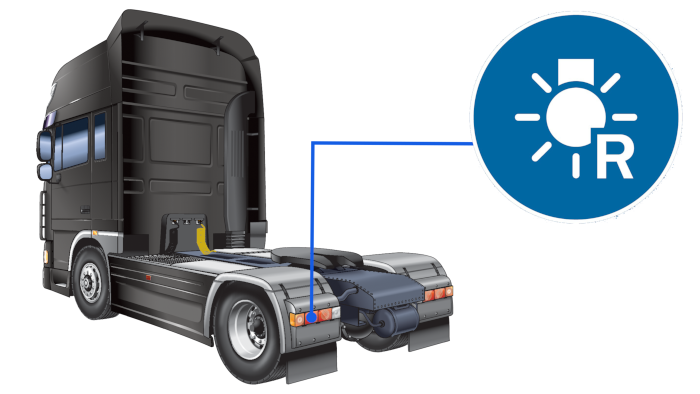 Bageste positionslys