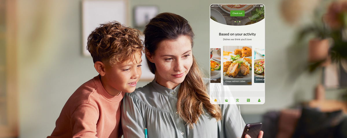 HomeID app, The tastiest healthy choices