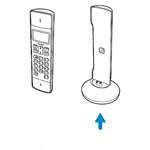 Tr&aring;dl&oslash;s telefon i Linea-design