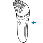 Satinelle Prestige v&aring;d og t&oslash;r epilator