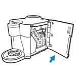 Senseo SARISTA-kaffemaskine med b&oslash;nnetragt