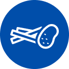 Ikon for friske pomfritter