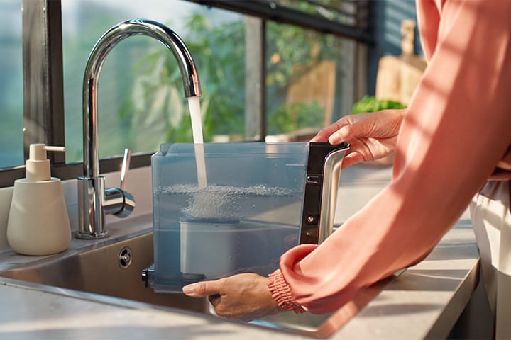 AquaClean-filter, bryg op til 5000 kopper uden at skulle afkalke med et AquaClean-filter.