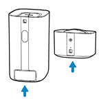 Fidelio E5 tr&aring;dl&oslash;se Surround on Demand-h&oslash;jttalere