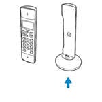 Tr&aring;dl&oslash;s telefon i Linea-design